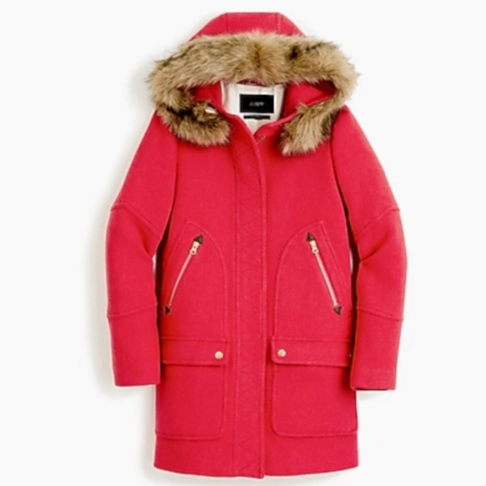 JCrew Chateau Parka Coat 00P
